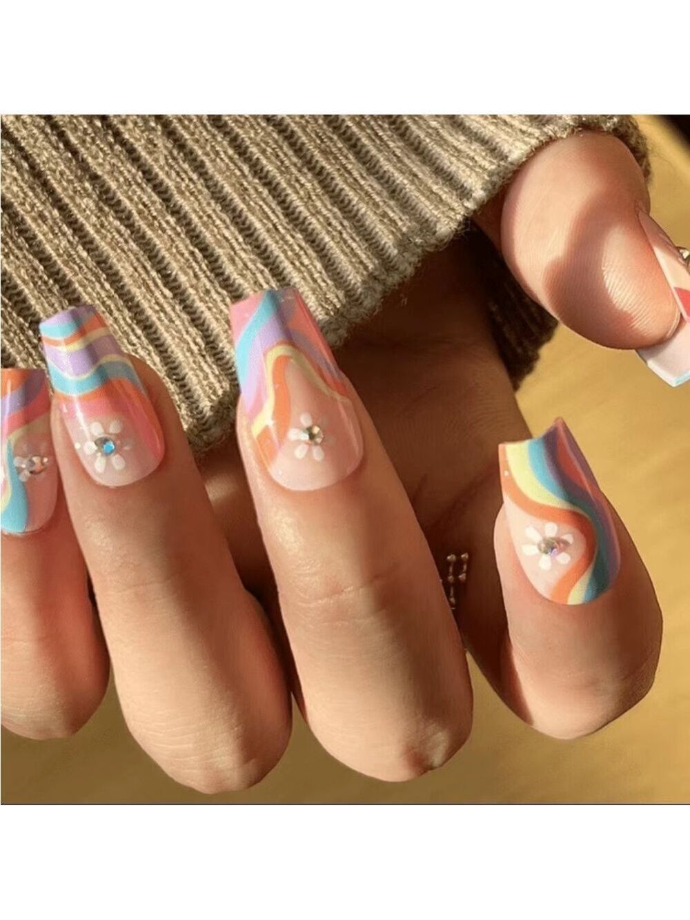 Groovy Baby - Nail Junkie - full artificial nail set